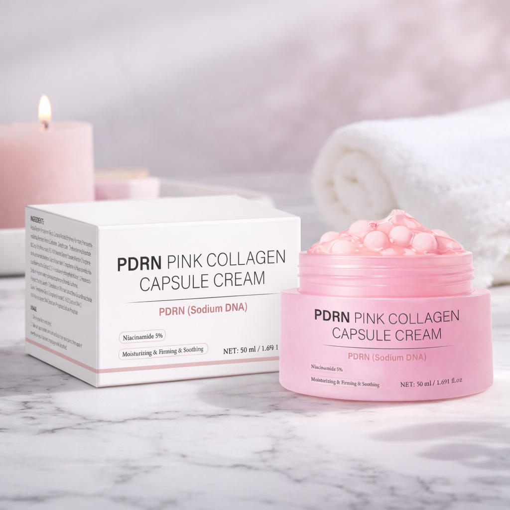 Skincare Glow Glowing - Crema de colágeno en cápsulas de