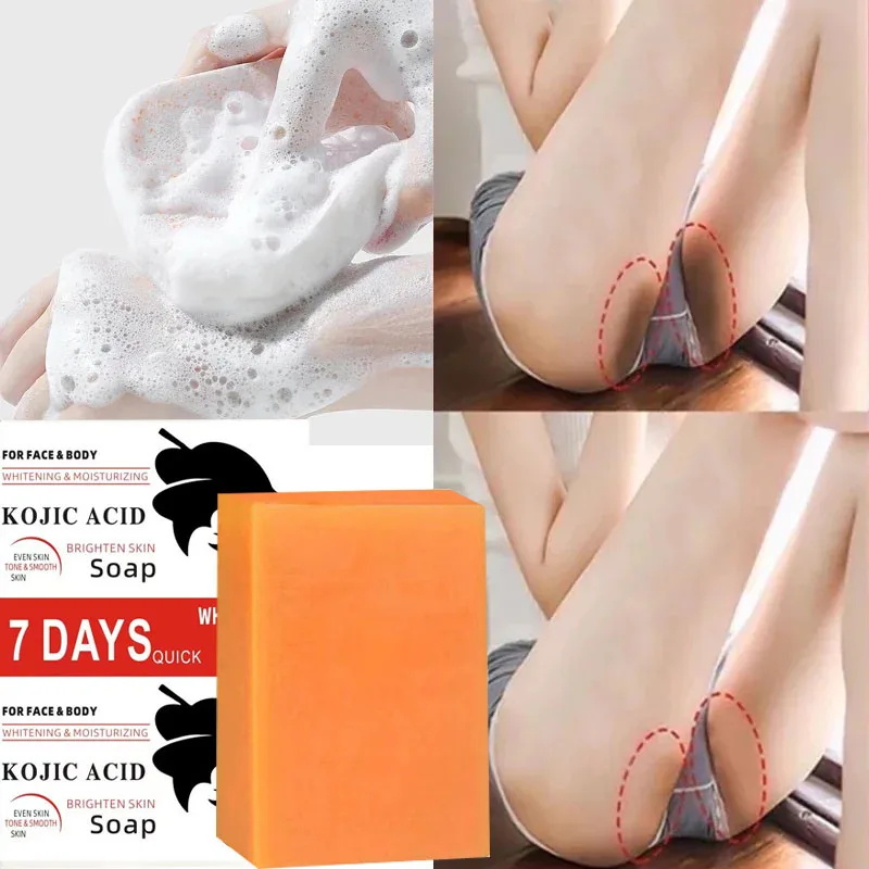 Kojic Acid Soap - Jabón Blanqueador Corporal con Ácido Kójico,