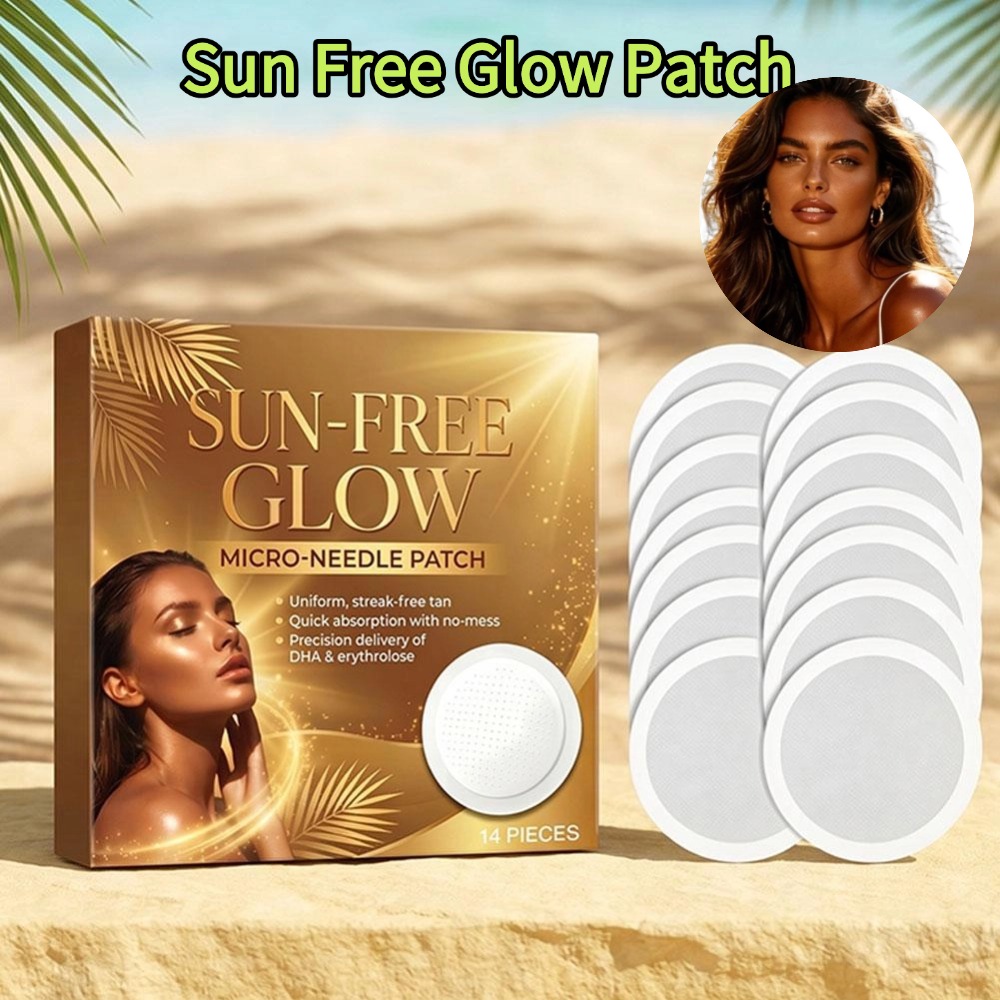 Skincare Glow Glowing - 14 Parches de Bronceado sin Sol