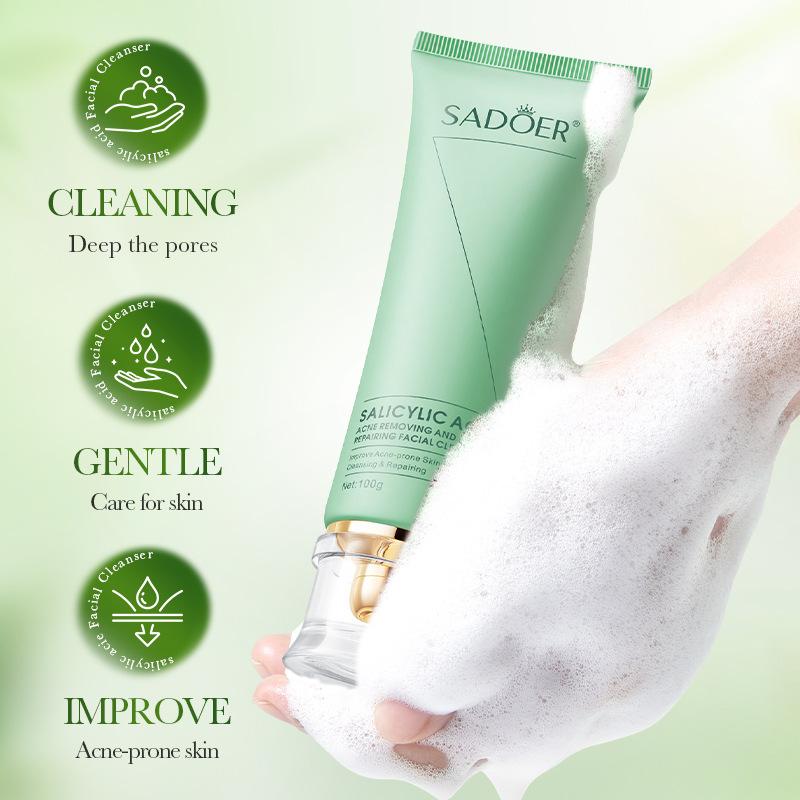 Salicylic Acid Cleanser - Tratamiento para el Acné, Limpiador Hidratante