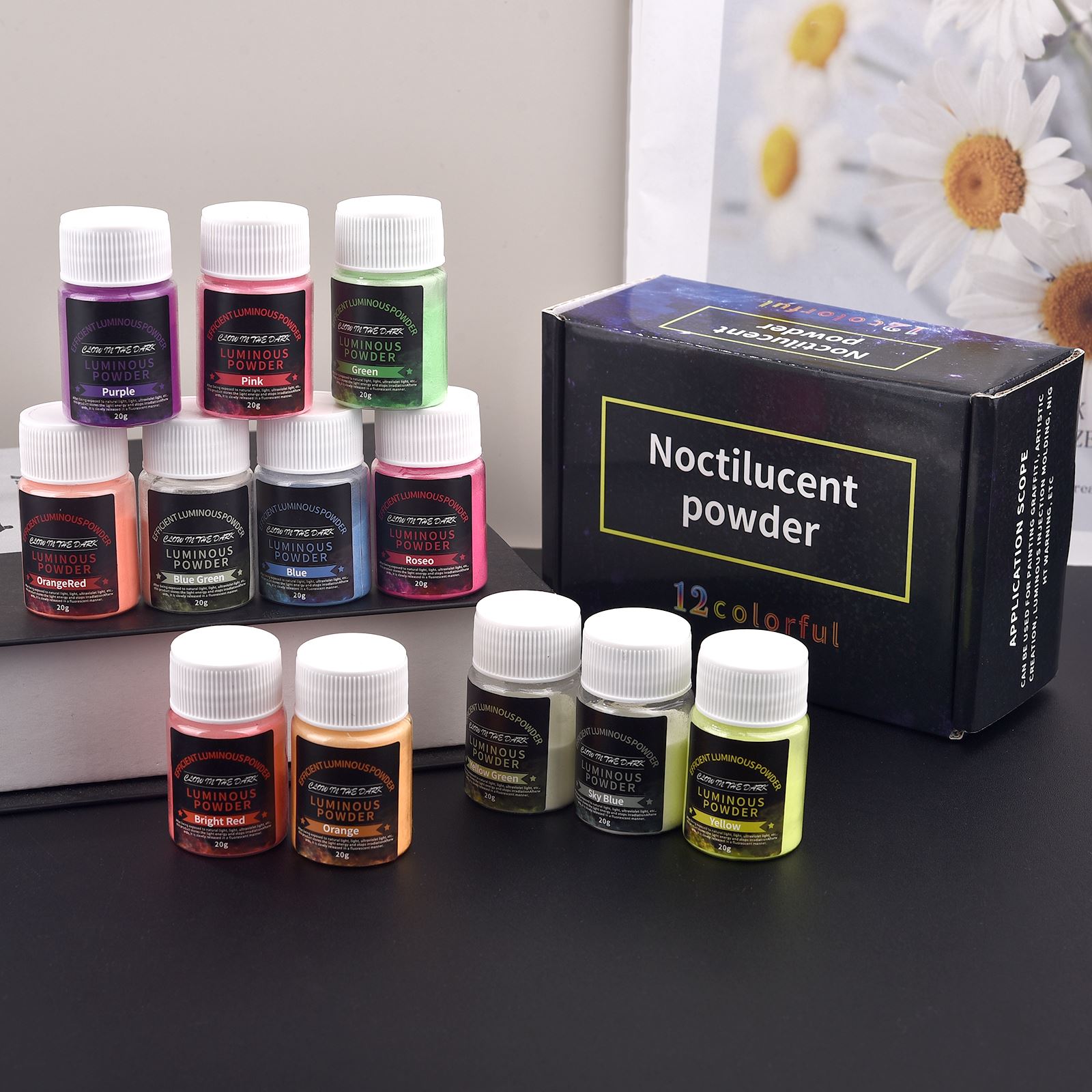 Pintura en polvo luminosa bril - Skincare Glow Glowing reseña y precio