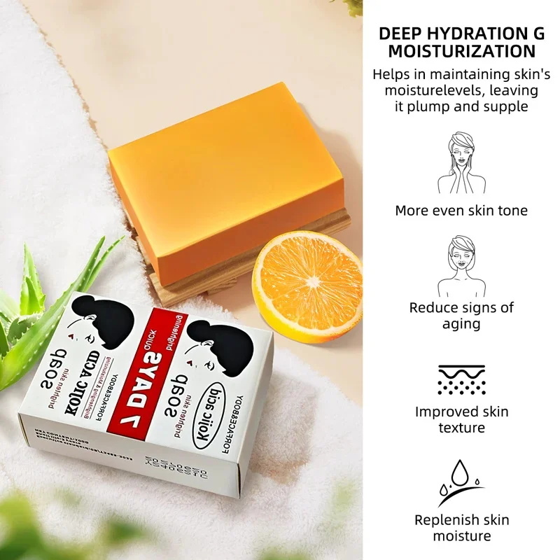 Jabón Blanqueador Corporal con - Kojic Acid Soap reseña y precio