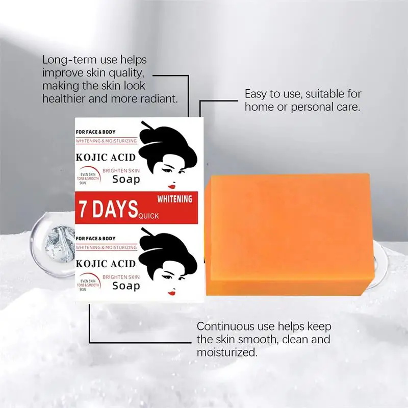 Jabón Blanqueador Corporal con - Kojic Acid Soap reseña y precio