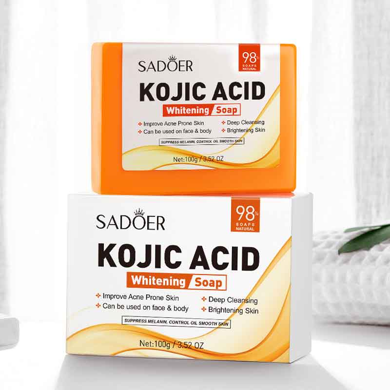 Jabón blanqueador hecho a mano - Kojic Acid Soap reseña y precio