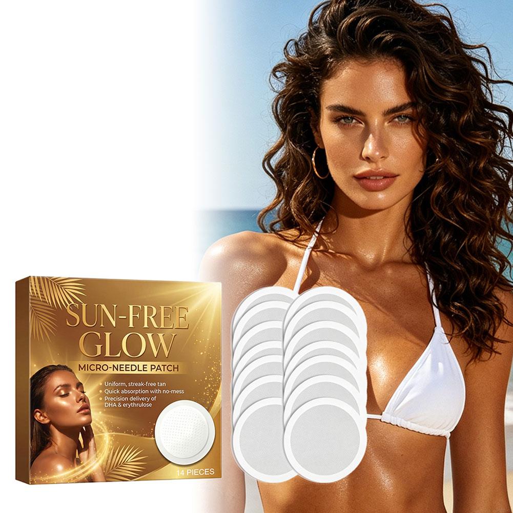 14 Parches Autobronceadores co - Skincare Glow Glowing reseña y precio