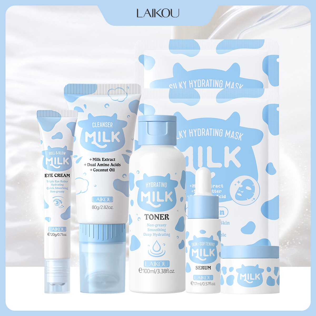 LAIKOU Set de 6 Piezas para el - Skincare Glow Glowing reseña y precio