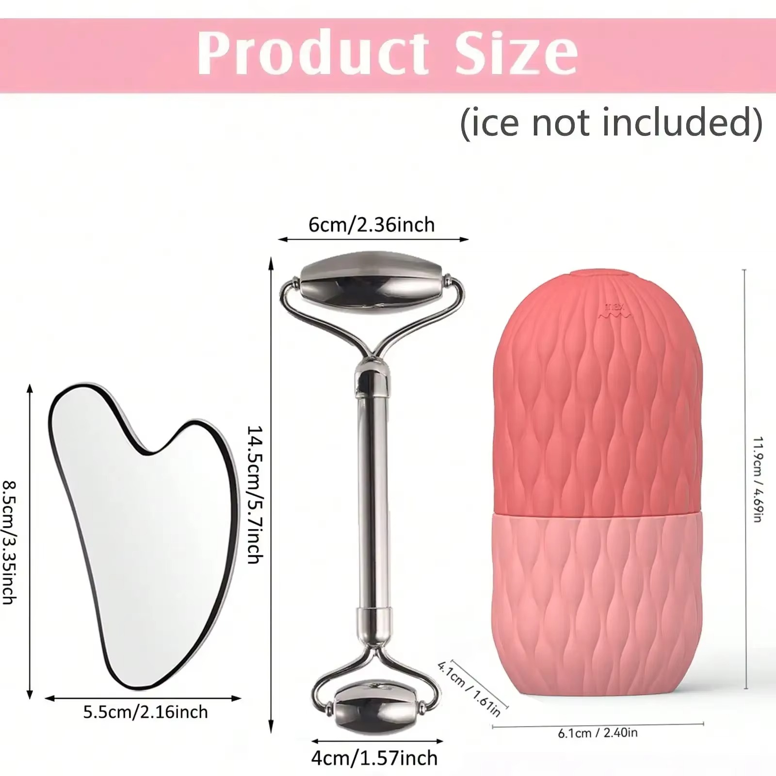 Rodillo de Hielo y Set de Gua  - Skincare Glow Glowing reseña y precio