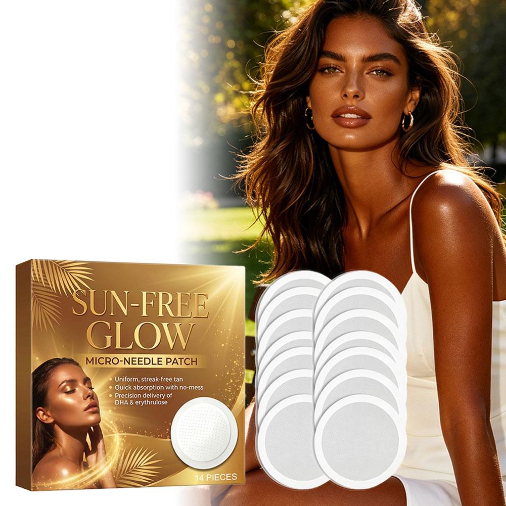 14 Parches de Bronceado sin So - Skincare Glow Glowing reseña y precio
