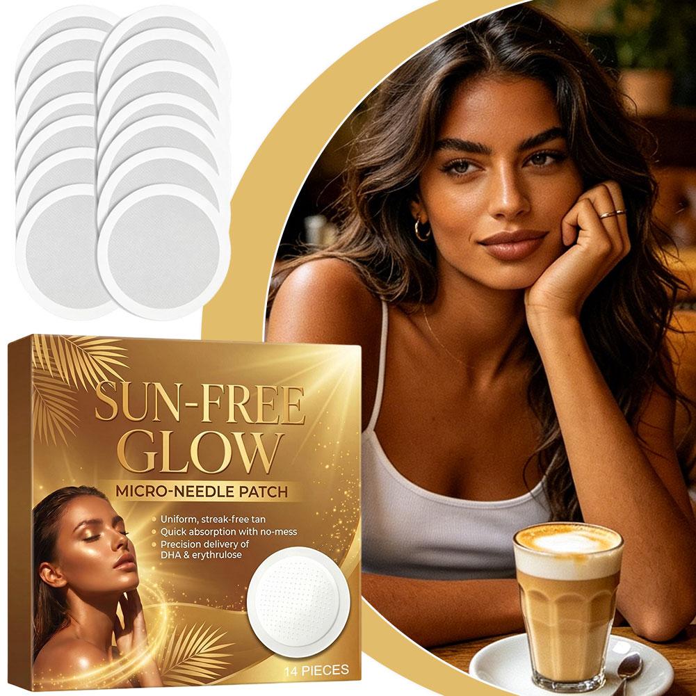 14 Parches de Bronceado sin So - Skincare Glow Glowing reseña y precio